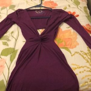 Blue Life  Long-sleeve open back dress XS